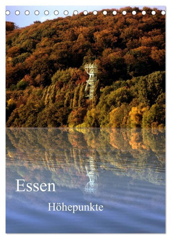 Essen Höhepunkte (Tischkalender 2027 DIN A5 hoch), CALVENDO Monatskalender