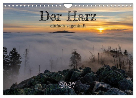 Der Harz - einfach sagenhaft (Wandkalender 2027 DIN A4 quer), CALVENDO Monatskalender