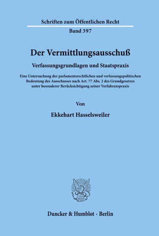 Der Vermittlungsausschuß.