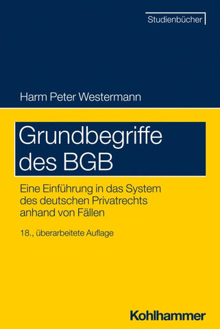 Grundbegriffe des BGB