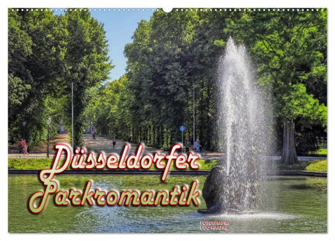 Düsseldorfer Parklandschaften (Wandkalender 2026 DIN A2 quer), CALVENDO Monatskalender