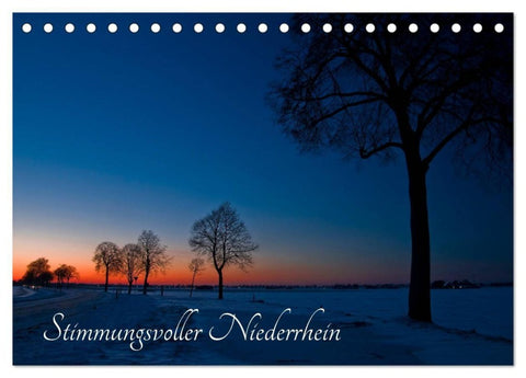 Stimmungsvoller Niederrhein (Tischkalender 2027 DIN A5 quer), CALVENDO Monatskalender