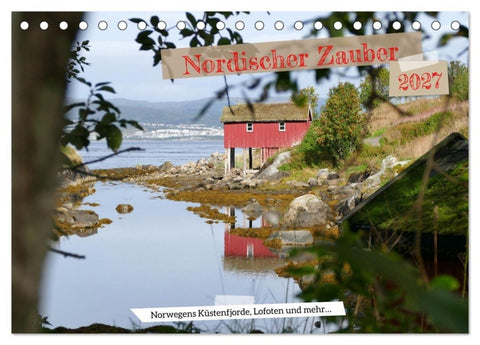 Nordischer Zauber (Tischkalender 2027 DIN A5 quer), CALVENDO Monatskalender