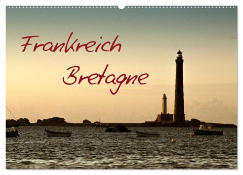Frankreich Bretagne (Wandkalender 2027 DIN A2 quer), CALVENDO Monatskalender
