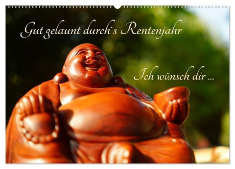 Gut gelaunt durch's Rentenjahr (Wandkalender 2027 DIN A2 quer), CALVENDO Monatskalender