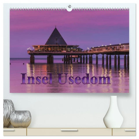 Insel Usedom (hochwertiger Premium Wandkalender 2027 DIN A2 quer), Kunstdruck in Hochglanz