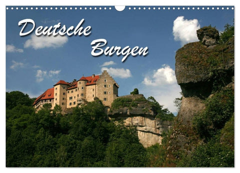Deutsche Burgen (Wandkalender 2026 DIN A3 quer), CALVENDO Monatskalender