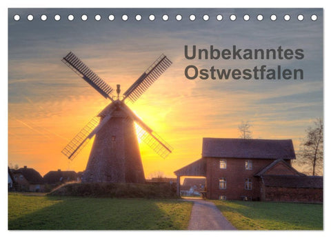 Unbekanntes Ostwestfalen (Tischkalender 2026 DIN A5 quer), CALVENDO Monatskalender