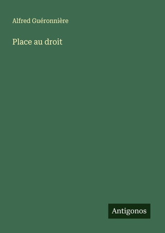 Place au droit