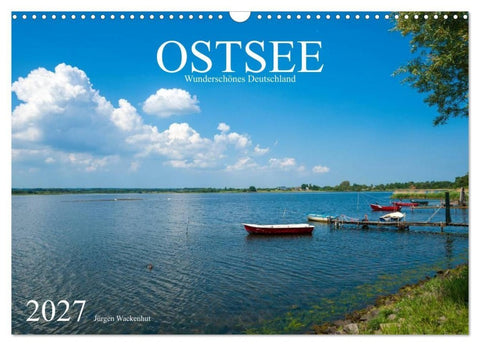 OSTSEE Wunderschönes Deutschland (Wandkalender 2027 DIN A3 quer), CALVENDO Monatskalender