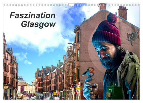 Faszination Glasgow (Wandkalender 2027 DIN A3 quer), CALVENDO Monatskalender