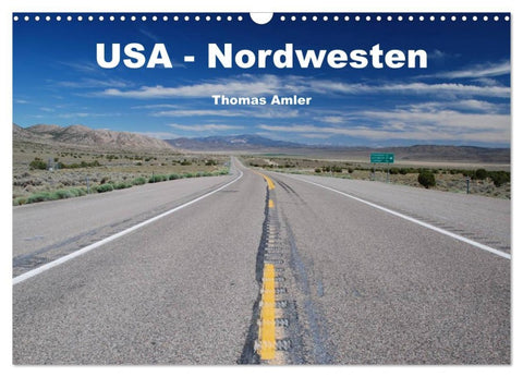 USA - Nordwesten (Wandkalender 2026 DIN A3 quer), CALVENDO Monatskalender