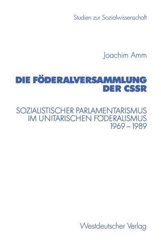 Die Föderalversammlung der CSSR