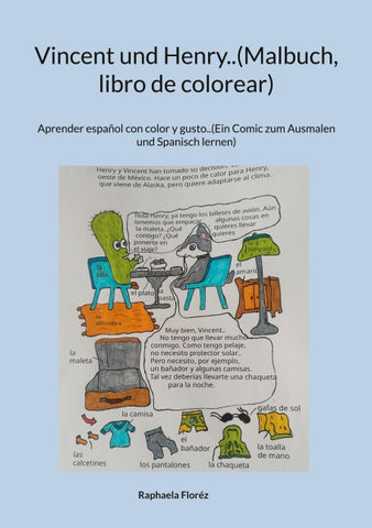 Vincent und Henry..(Malbuch, libro de colorear)