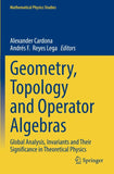 Geometry, Topology and Operator Algebras