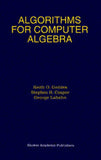 Algorithms for Computer Algebra