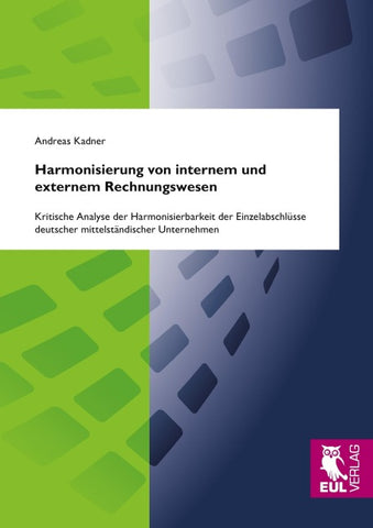 Harmonisierung von internem und externem Rechnungswesen