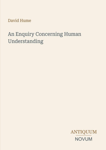 An Enquiry Concerning Human Understanding