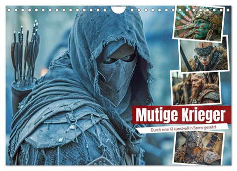 Mutige Krieger (Wandkalender 2027 DIN A4 quer), CALVENDO Monatskalender