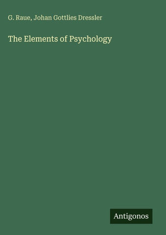 The Elements of Psychology