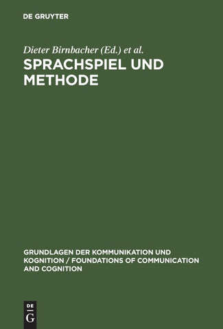 Sprachspiel und Methode
