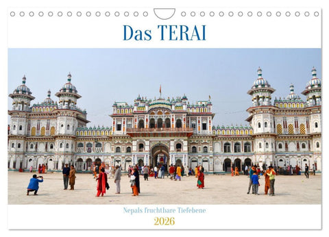 Das TERAI, Nepals fruchtbare Tiefebene (Wandkalender 2026 DIN A4 quer), CALVENDO Monatskalender
