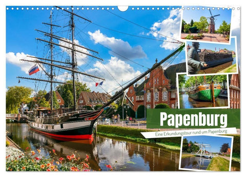 Rund um Papenburg (Wandkalender 2027 DIN A3 quer), CALVENDO Monatskalender