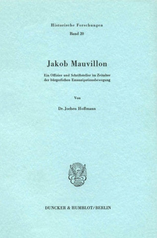 Jakob Mauvillon.