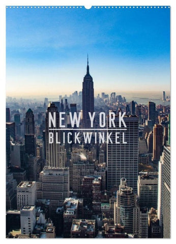 New York - Blickwinkel (Wandkalender 2027 DIN A2 hoch), CALVENDO Monatskalender