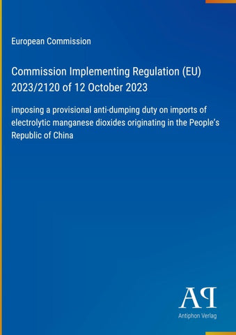 Commission Implementing Regulation (EU) 2023/2120 of 12 October 2023