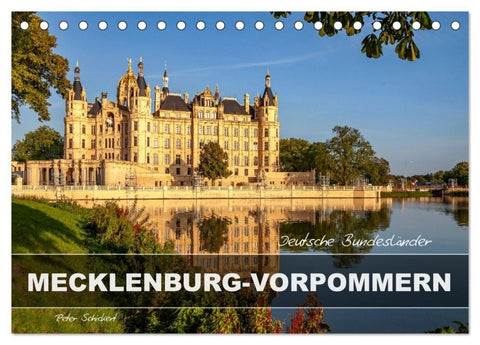 Deutsche Bundesländer - Mecklenburg-Vorpommern (Tischkalender 2027 DIN A5 quer), CALVENDO Monatskalender
