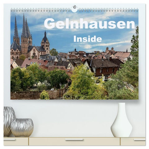 Gelnhausen Inside (hochwertiger Premium Wandkalender 2026 DIN A2 quer), Kunstdruck in Hochglanz