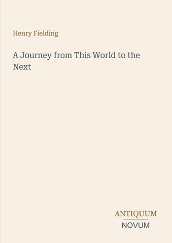 A Journey from This World to the Next