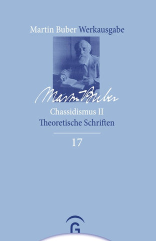 Martin Buber-Werkausgabe (MBW) / Chassidismus II