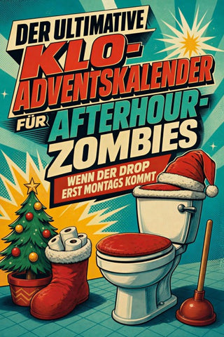 Der ultimative Klo-Adventskalender für Afterhour-Zombies