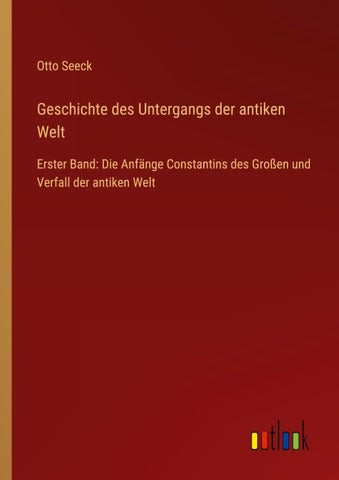 Geschichte des Untergangs der antiken Welt