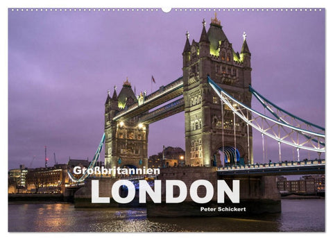 Großbritannien - London (Wandkalender 2026 DIN A2 quer), CALVENDO Monatskalender