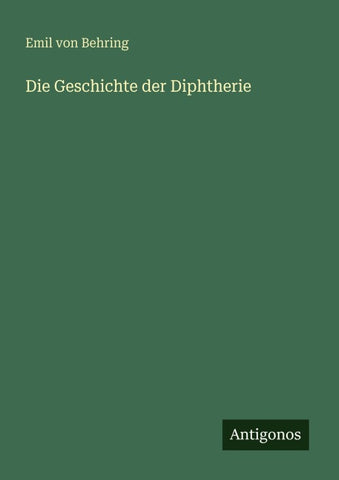 Die Geschichte der Diphtherie