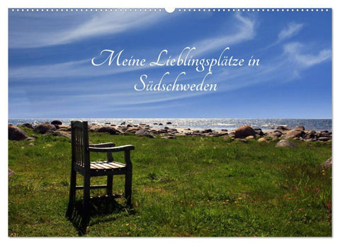 Meine Lieblingsplätze in Südschweden (Wandkalender 2026 DIN A2 quer), CALVENDO Monatskalender