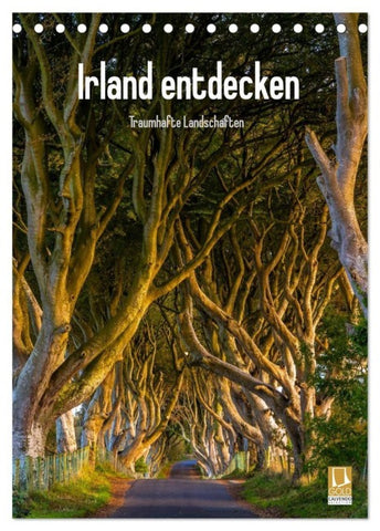 Irland entdecken (Tischkalender 2027 DIN A5 hoch), CALVENDO Monatskalender