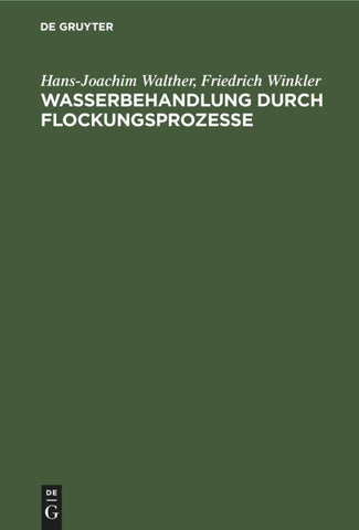 Wasserbehandlung durch Flockungsprozesse