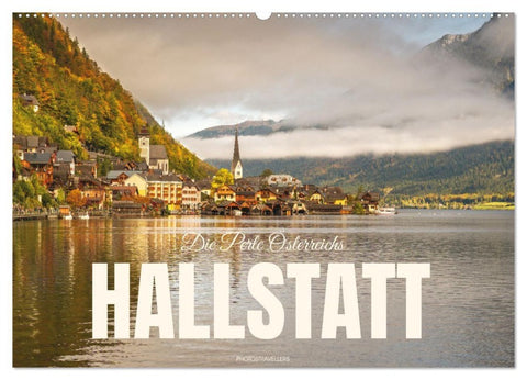 Hallstatt - Die Perle Österreichs (Wandkalender 2027 DIN A2 quer), CALVENDO Monatskalender