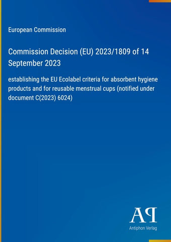 Commission Decision (EU) 2023/1809 of 14 September 2023