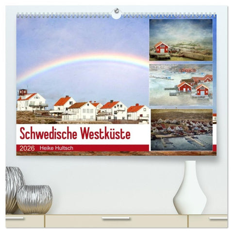 Schwedische Westküste (hochwertiger Premium Wandkalender 2026 DIN A2 quer), Kunstdruck in Hochglanz