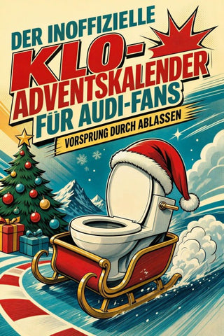 Der inoffizielle Klo-Adventskalender für Audi-Fans