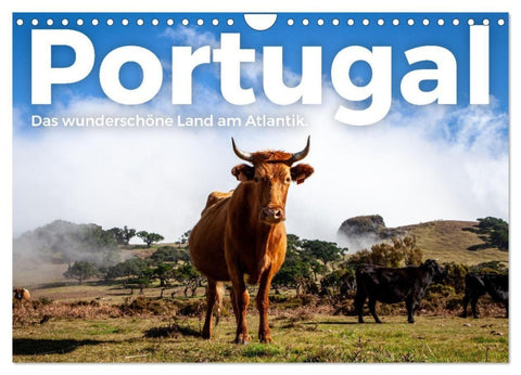 Portugal - Das wunderschöne Land am Atlantik. (Wandkalender 2027 DIN A4 quer), CALVENDO Monatskalender