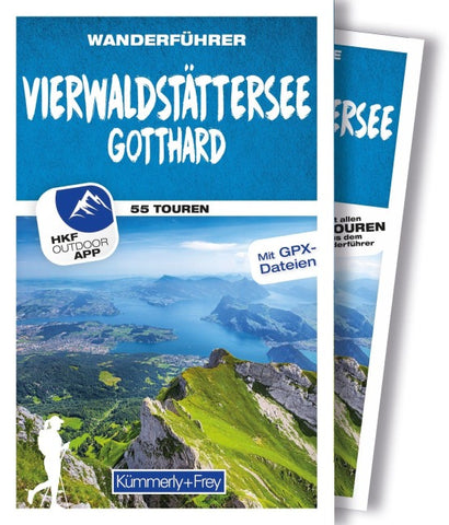 Kümmerly+Frey Wanderführer Vierwaldstättersee, Gotthard