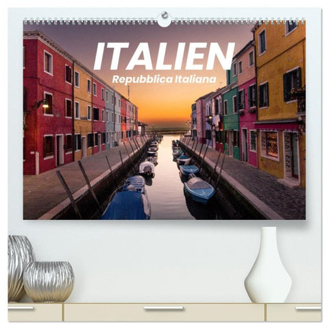 Italien - einzigartige Motive (hochwertiger Premium Wandkalender 2026 DIN A2 quer), Kunstdruck in Hochglanz