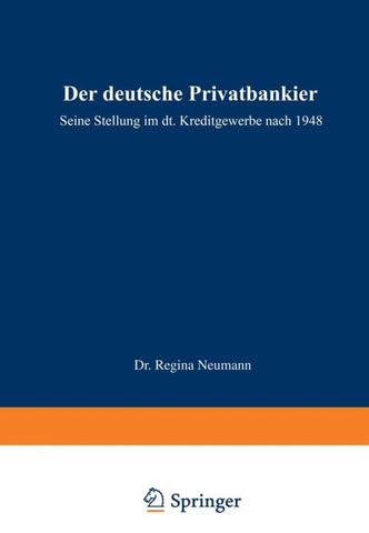Der deutsche Privatbankier