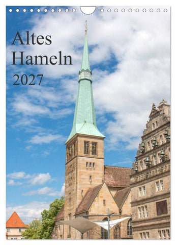 Altes Hameln (Wandkalender 2027 DIN A4 hoch), CALVENDO Monatskalender